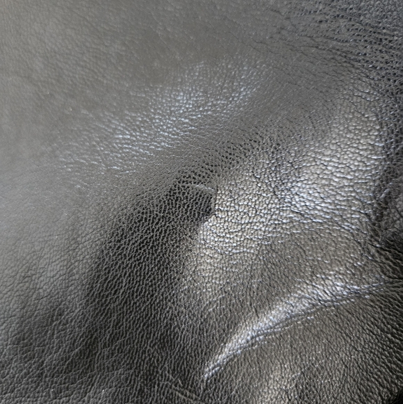 Babaton Midnight Black Faux Leather Cropped Pants - Picture 5 of 5